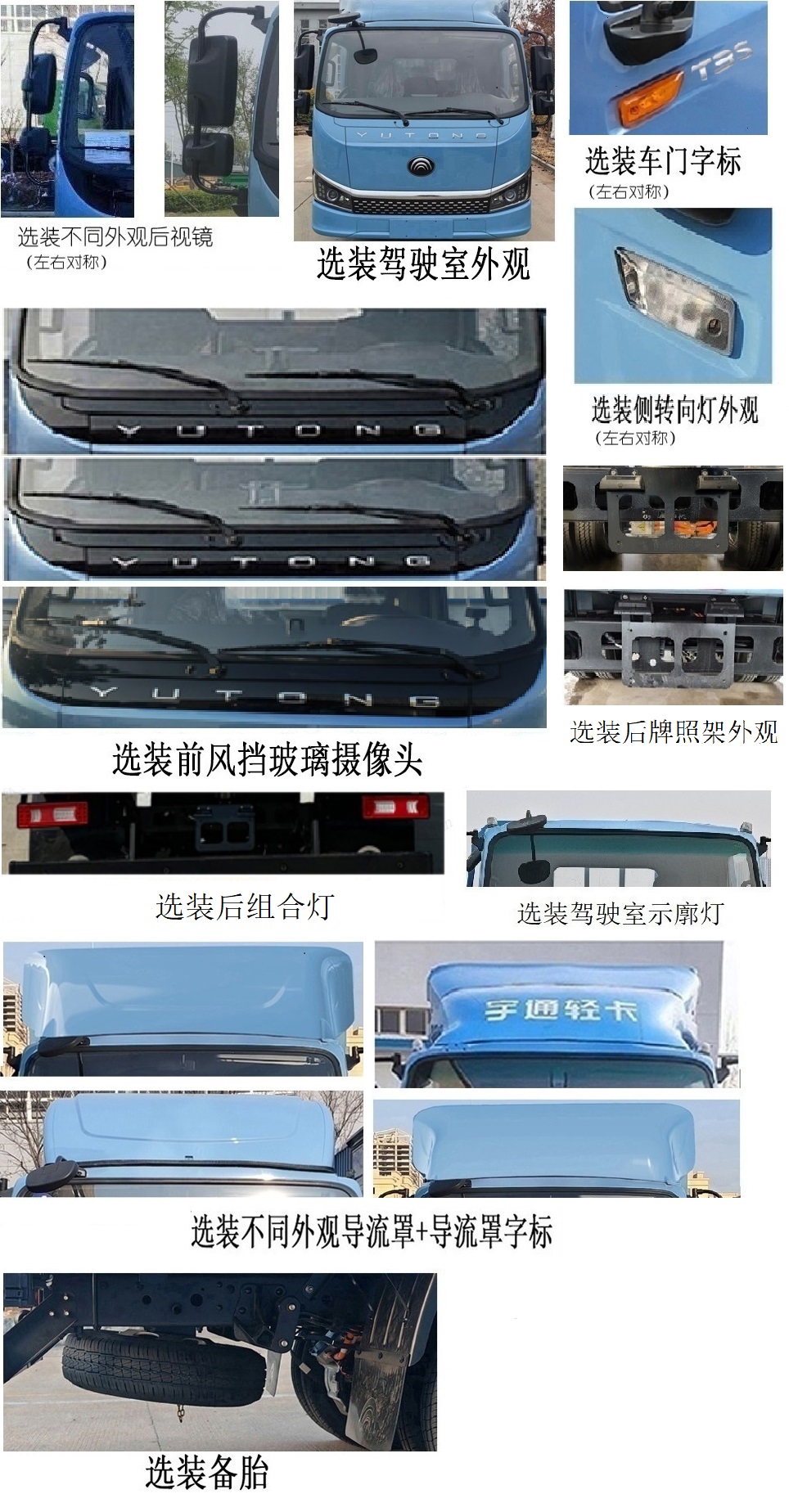 宇通牌ZKH5046CCYBEV3純電動倉柵式運輸車公告圖片