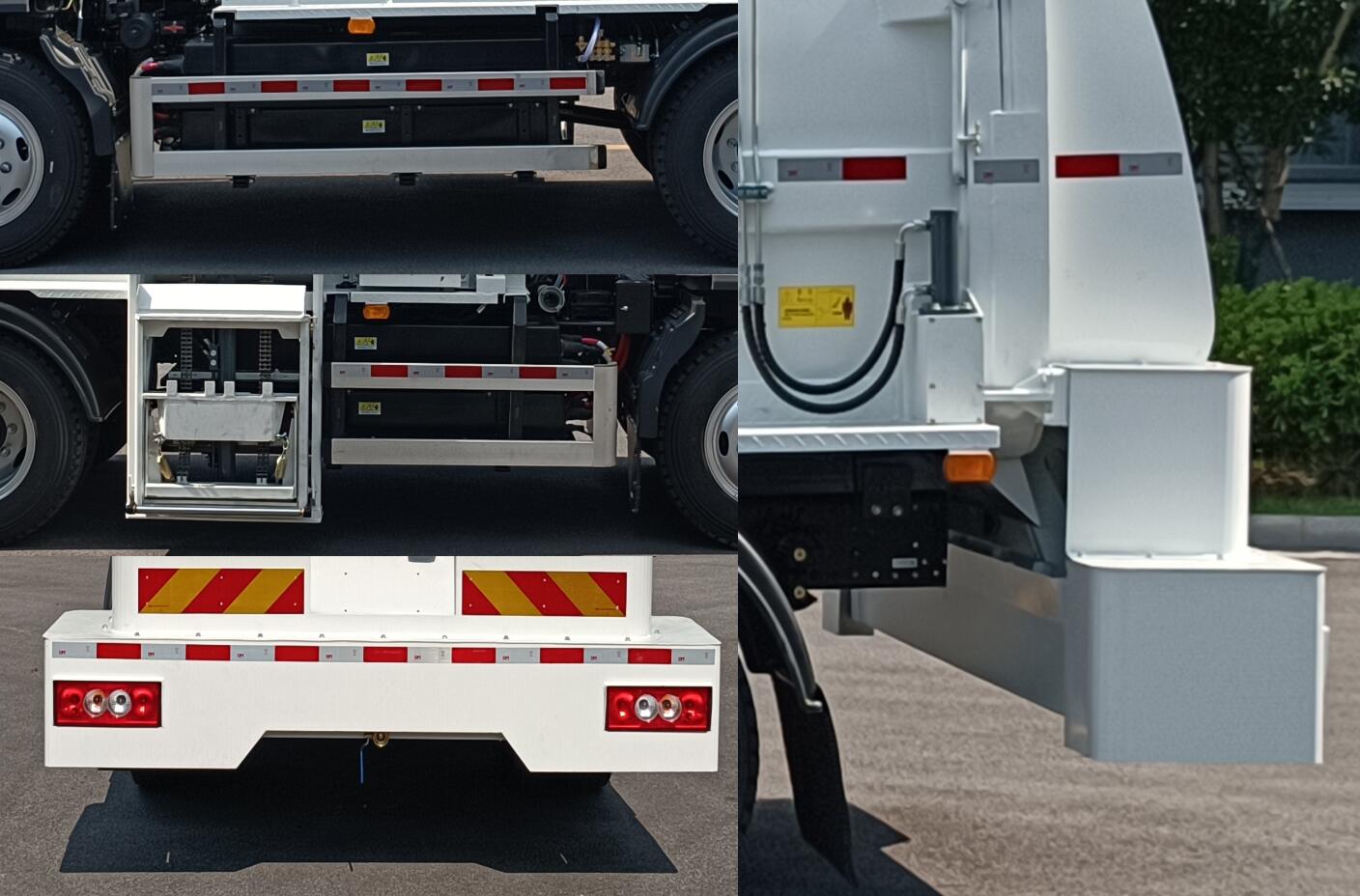 福田牌BJ5122TCAEV-H1純電動餐廚垃圾車公告圖片