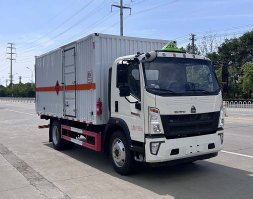 楚飞牌CLQ5127XRQ6ZZ易燃气体厢式运输车