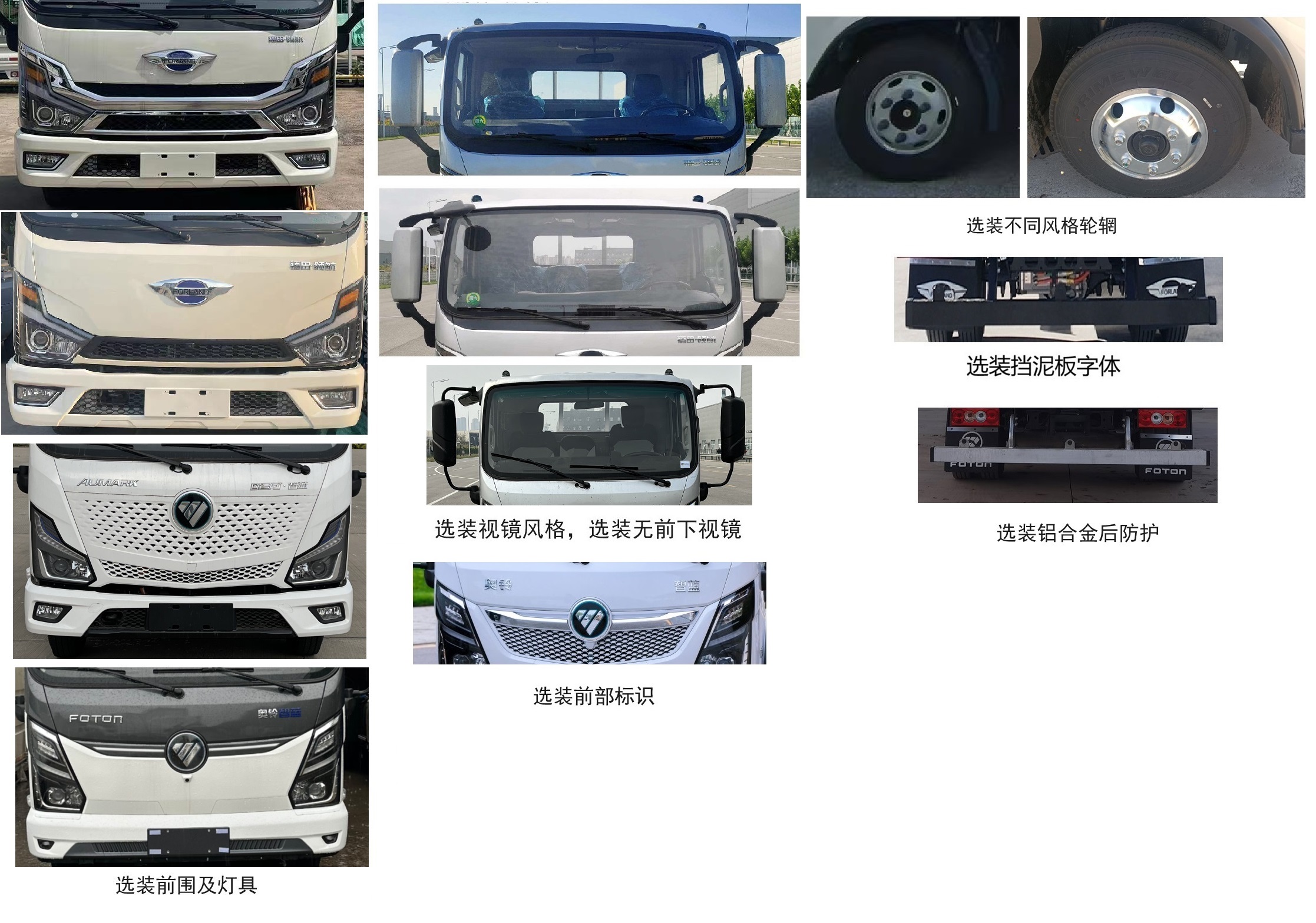 BJ1048EVJA141 福田牌227马力单桥纯电动4.2米纯电动载货汽车图片