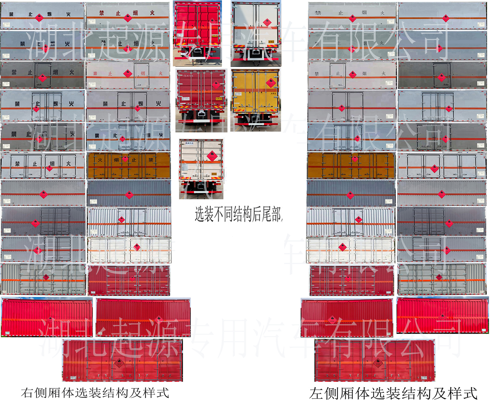 百捷牌QYY5187XRYZZ6易燃液体厢式运输车公告图片