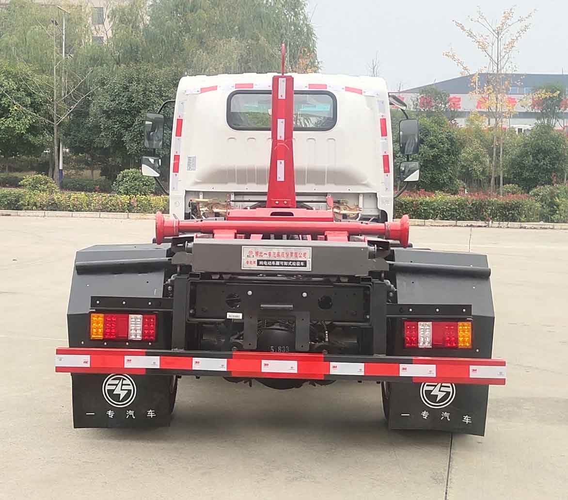 纯电动车厢可卸式垃圾车图片