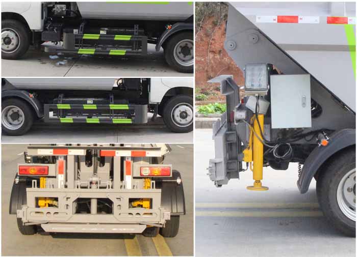 縱昂牌CLT5040ZZZBJBEV純電動自裝卸式垃圾車公告圖片