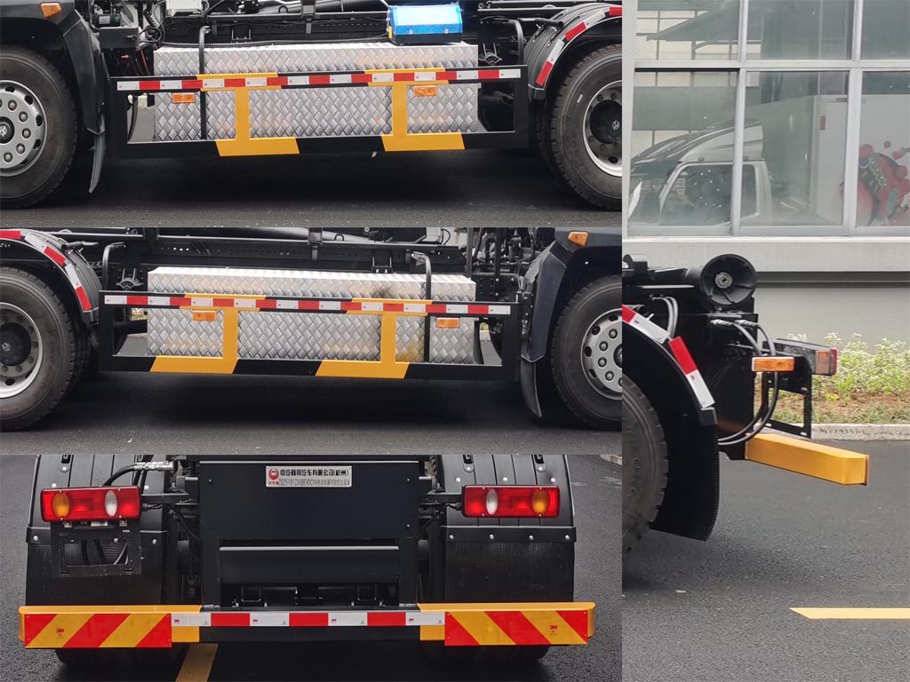 中汽牌ZQZ5181ZXXBEVDC1純電動車廂可卸式垃圾車公告圖片