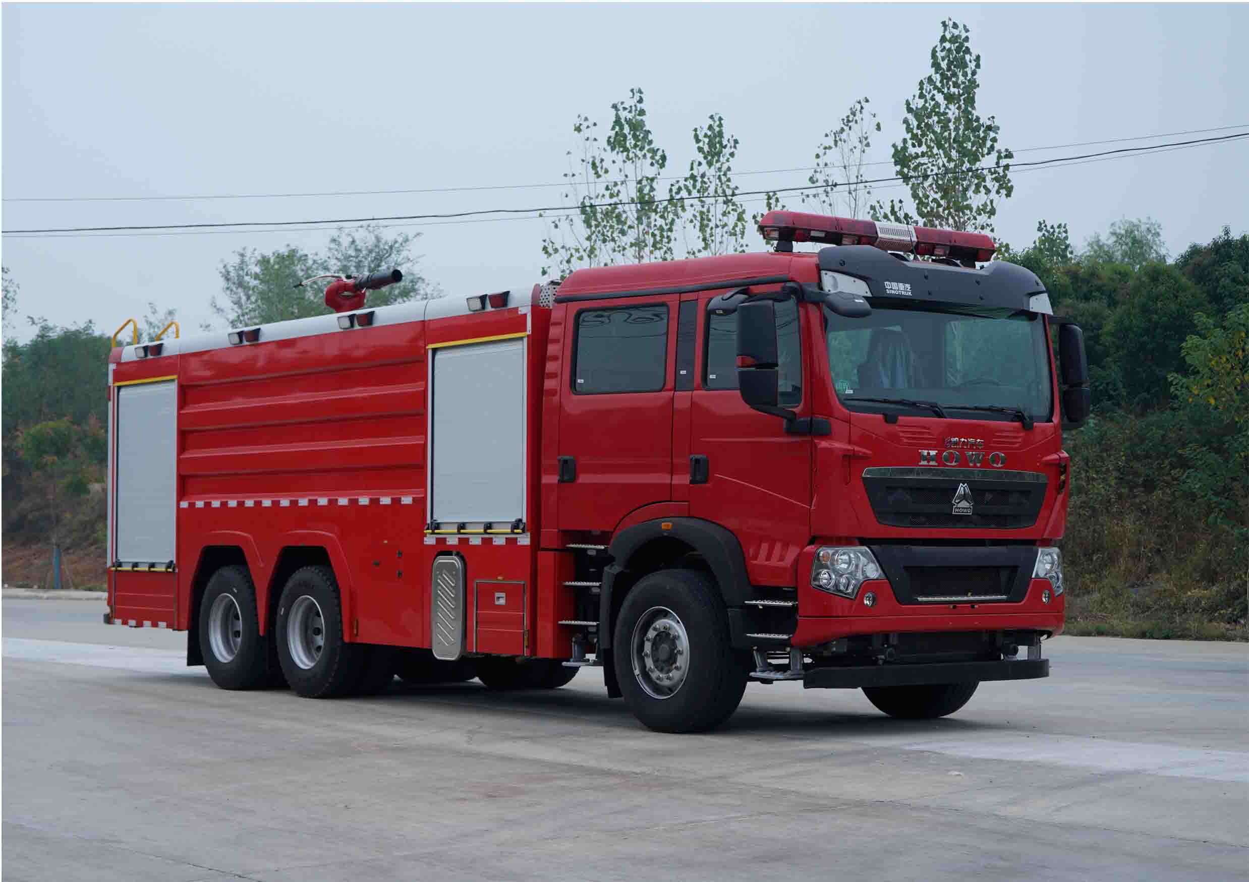 凯力风牌KLF5280GXFPM120/H6泡沫消防车