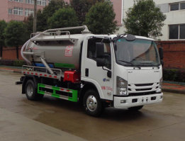 中洁牌XZL5075GXW6吸污车