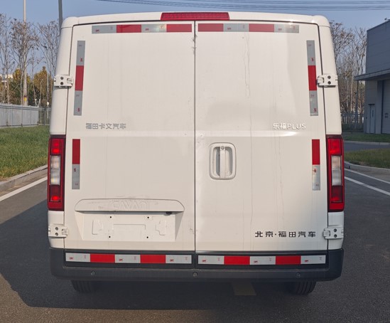 福田牌BJ5031XXYEVZB純電動(dòng)廂式運(yùn)輸車公告圖片