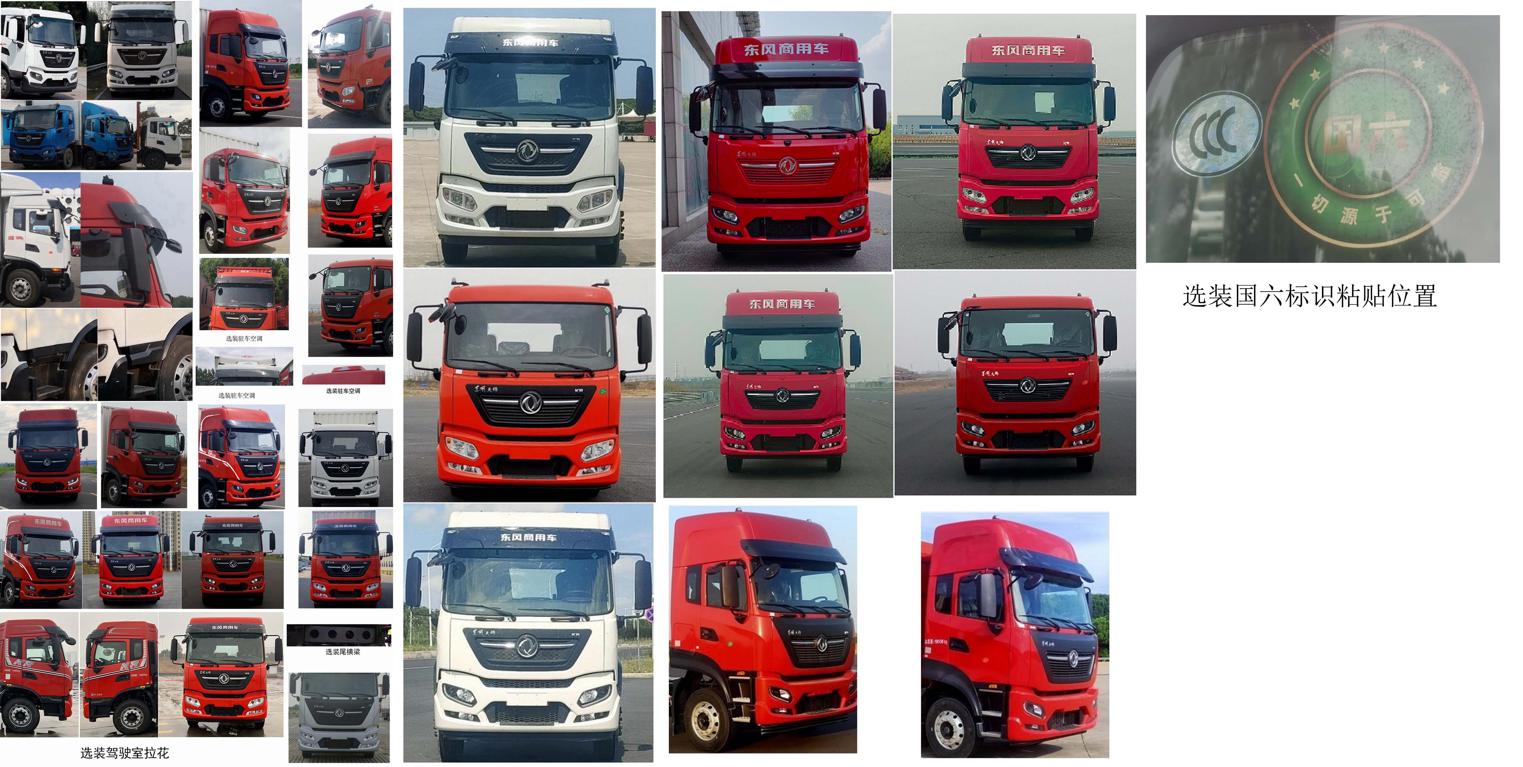 東風(fēng)牌DFH5170XYKEX8翼開(kāi)啟廂式車(chē)公告圖片