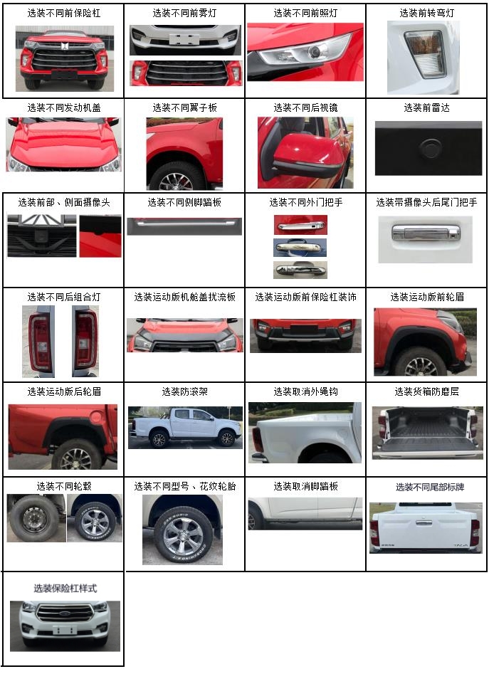 庆铃牌(繁体)牌QL1030AGGW多用途货车公告图片