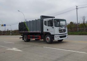 东风股份多利卡D9 KLF5180ZDJE6压缩式对接垃圾车