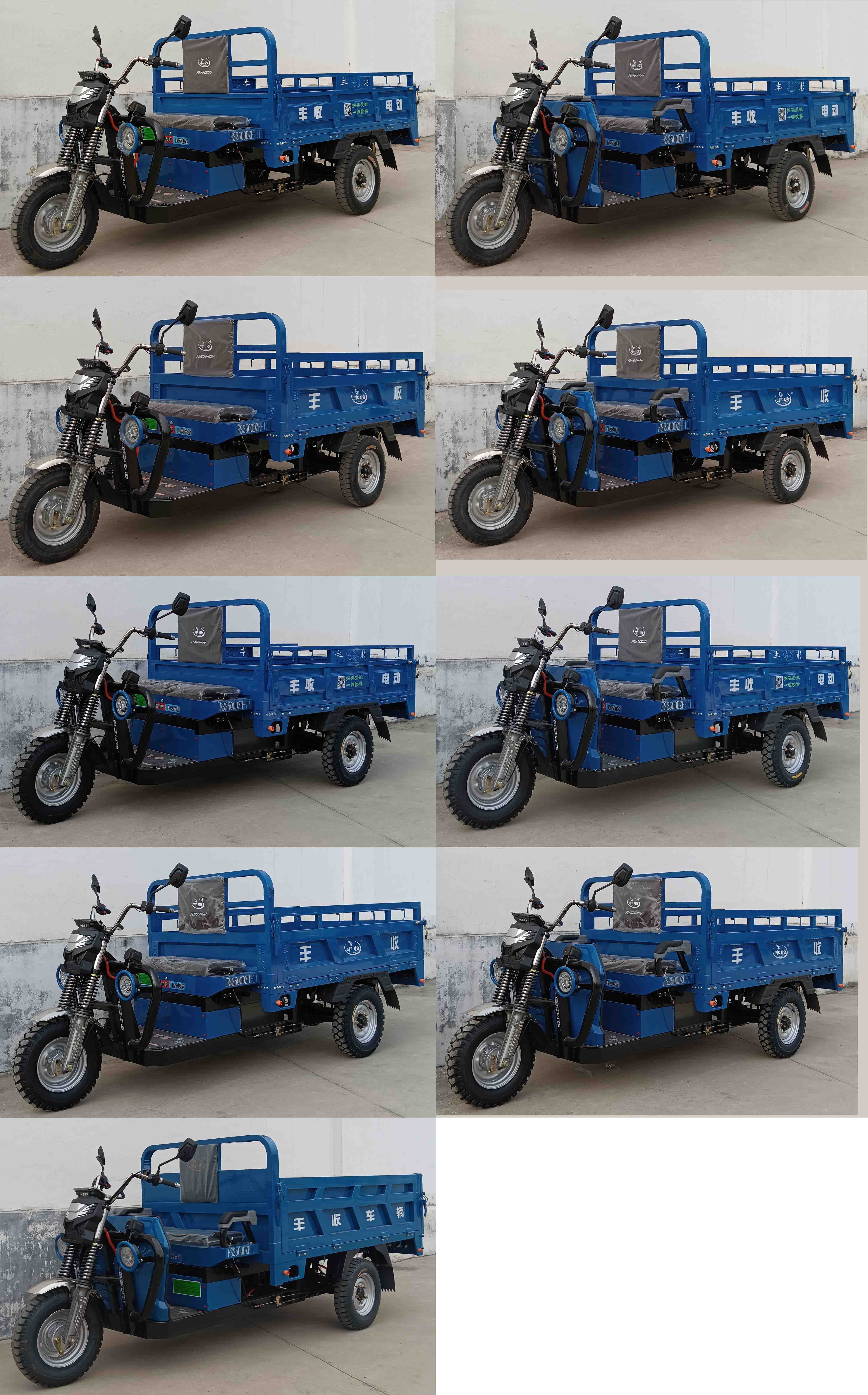 丰收牌FS2500DZH-11电动正三轮摩托车公告图片