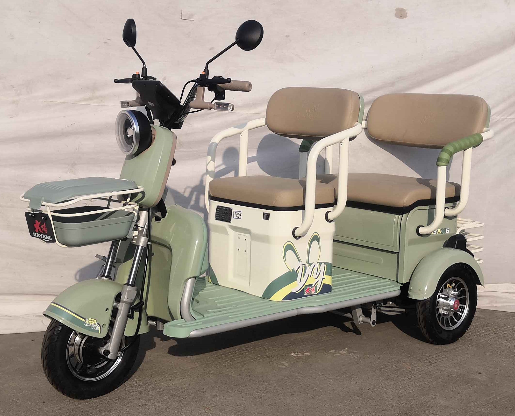 大阳牌DY1500DZK-6电动正三轮摩托车公告图片