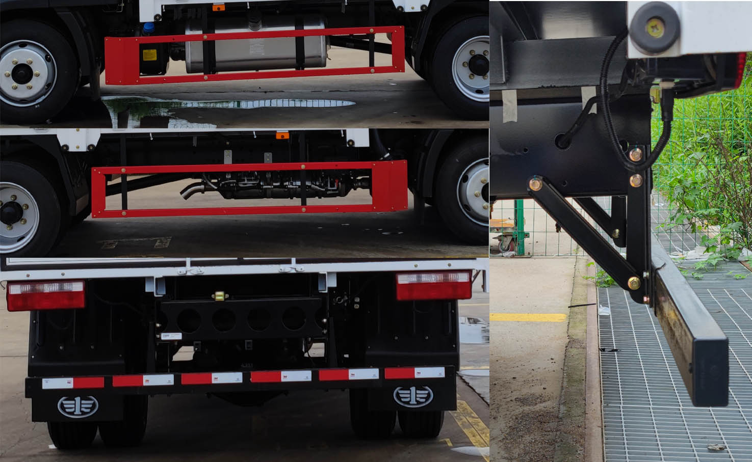 解放牌CA5120CCYP40K45L2E6A85倉柵式運(yùn)輸車公告圖片