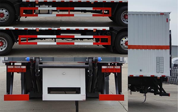 專力牌ZLC5185XRQE6易燃?xì)怏w廂式運輸車公告圖片