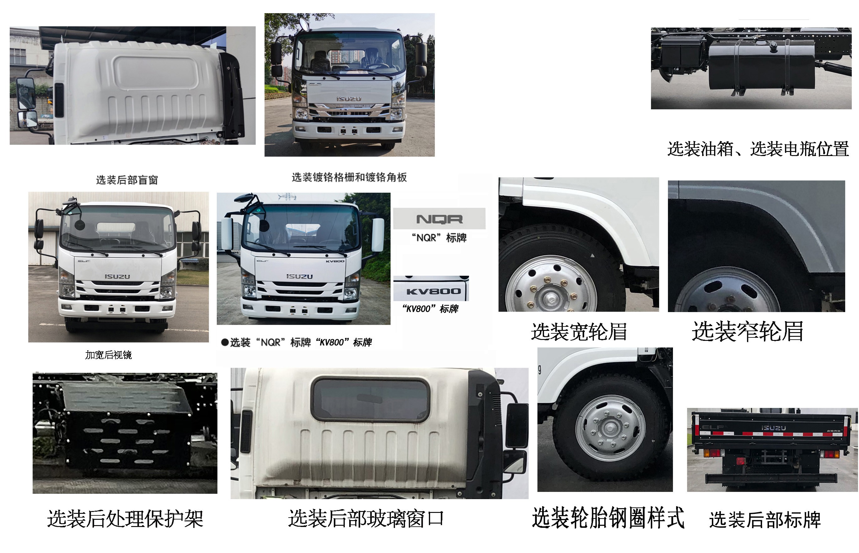 五十铃牌QL1120ANLA载货汽车公告图片