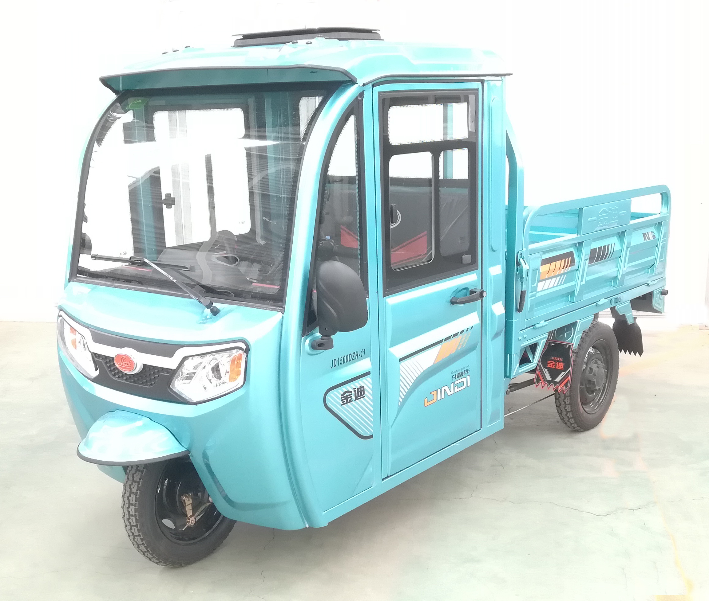 金迪牌JD1500DZH-11电动正三轮摩托车公告图片