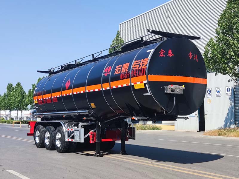 正康宏泰牌10.7米33吨3轴沥青运输半挂车(HHT9409GLY)