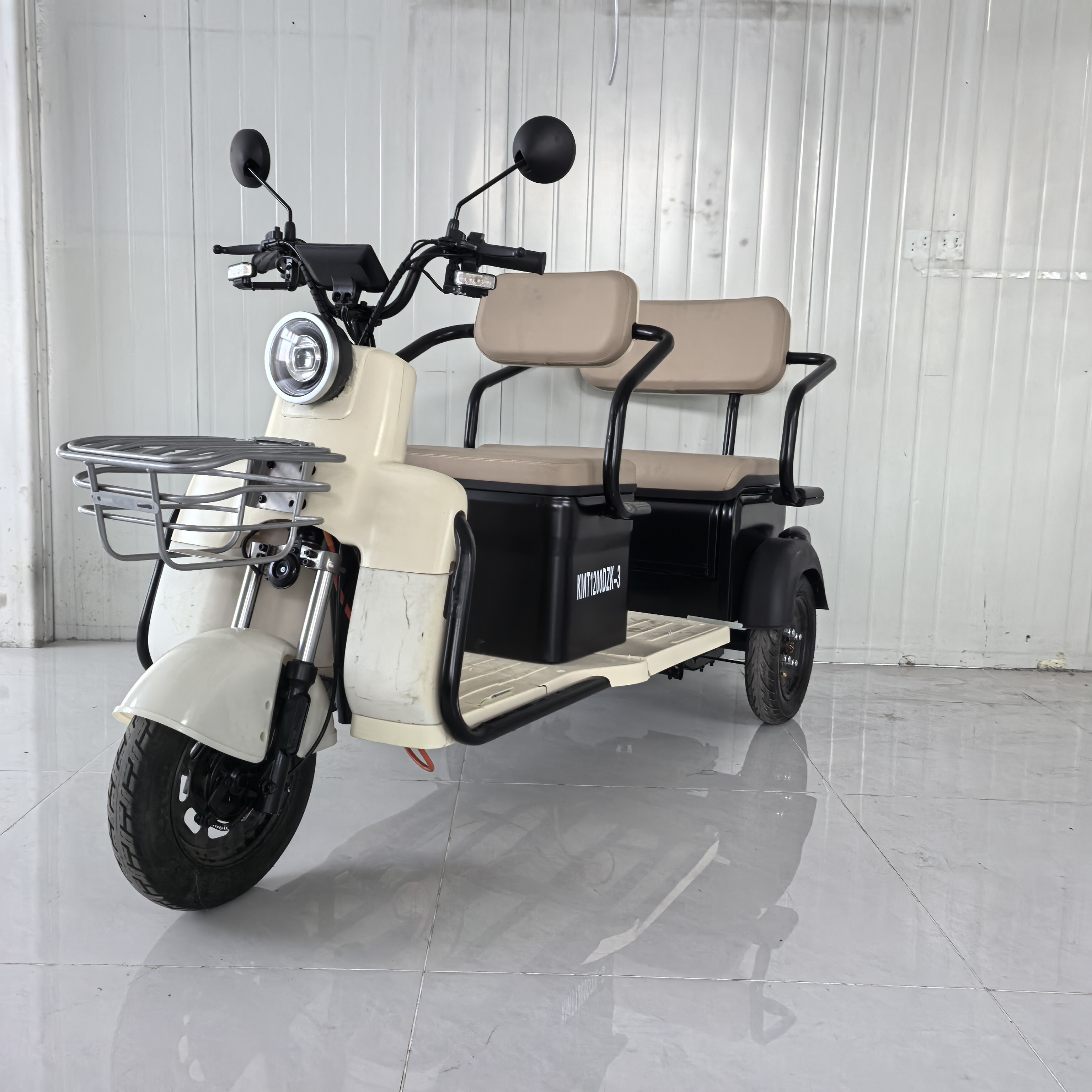 凯美途牌KMT1200DZK-3电动正三轮摩托车公告图片