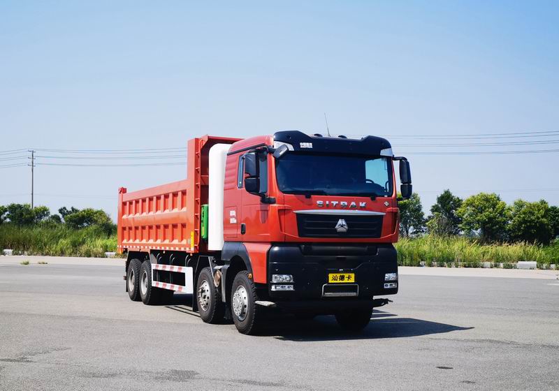 汕德卡牌 464马力 前四后八 自卸汽车(ZZ3316N466HF1C)