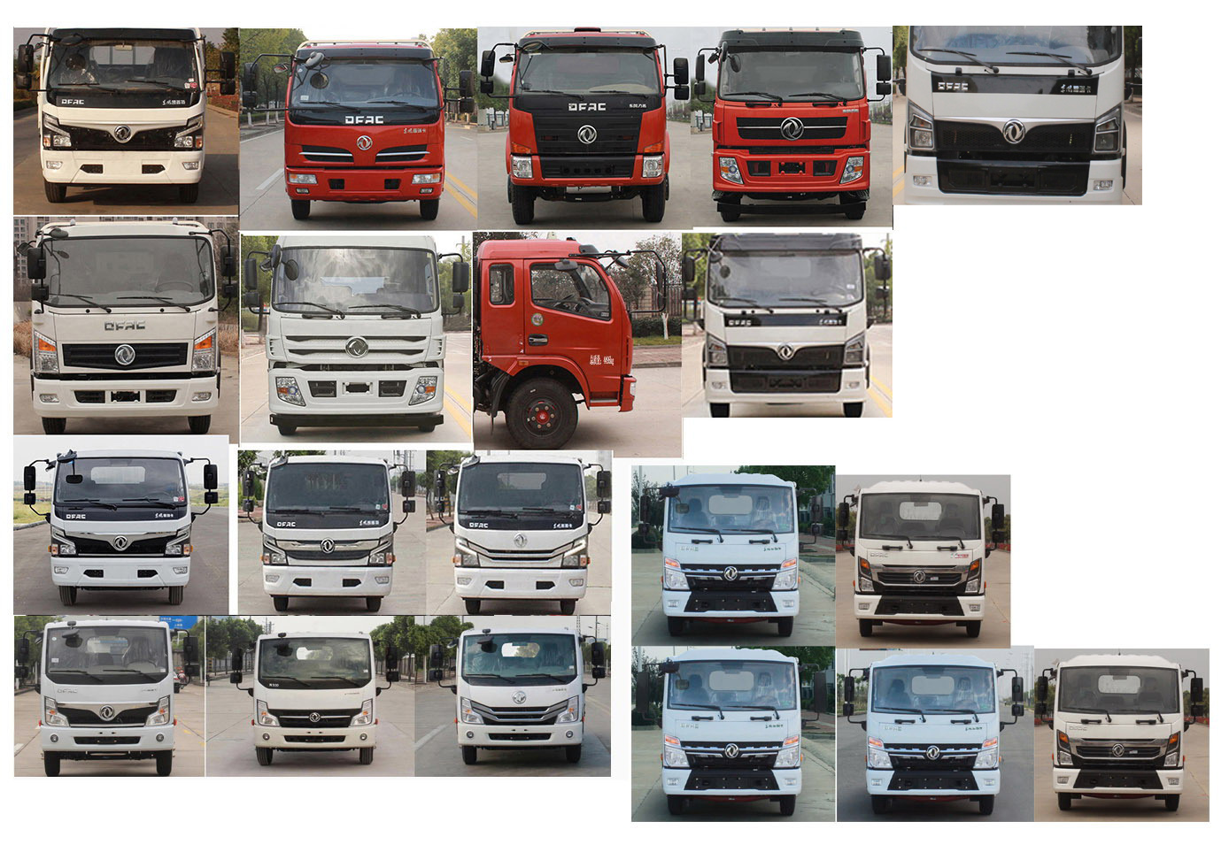 東風(fēng)牌EQ5042ZKXB8EDFAC車廂可卸式汽車公告圖片