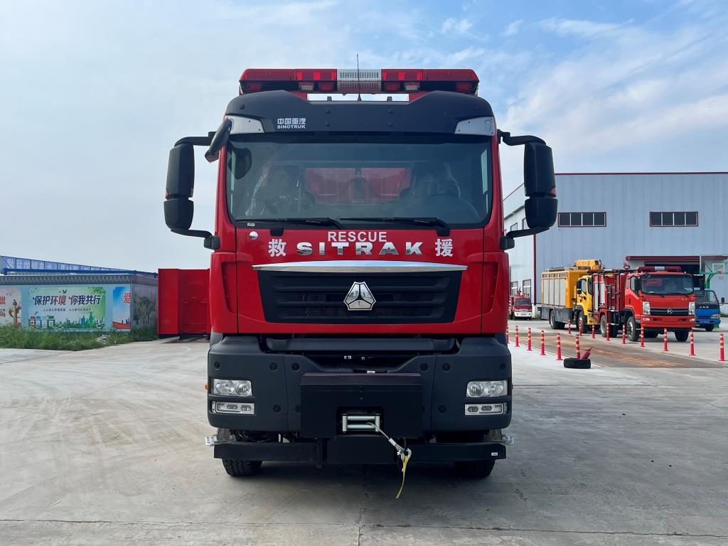 禹都牌YL5230TXFZX100/SDK自装卸式消防车公告图片