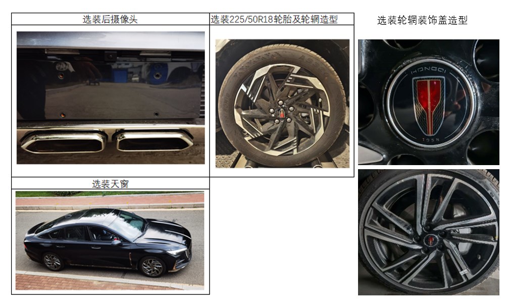 红旗牌CA7202HA6T轿车公告图片