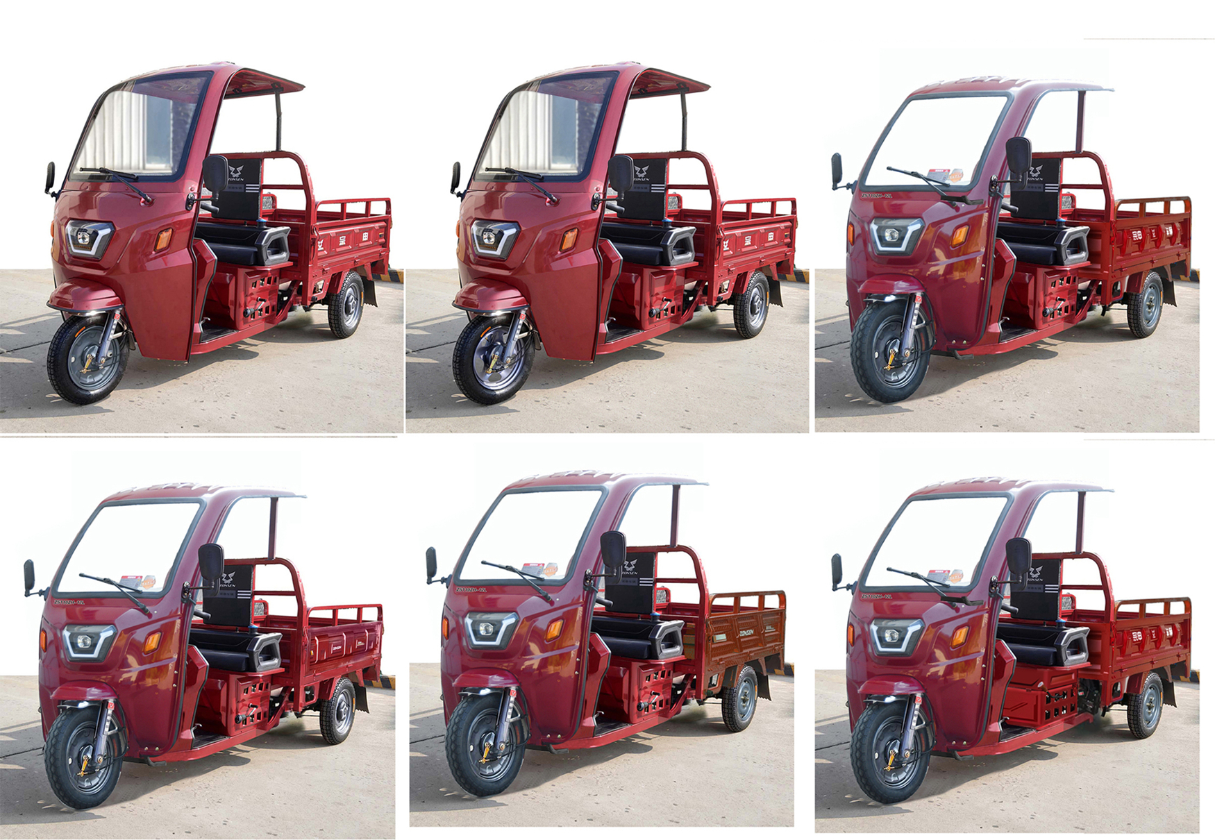 ZS125ZH-5G 宗申牌120CC汽油前鼓式后鼓式正三轮摩托车图片