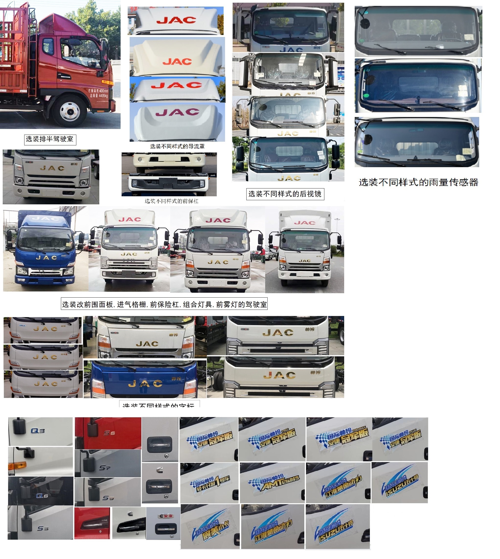 江淮牌HFC5048CCYP71K2C7S倉柵式運輸車公告圖片