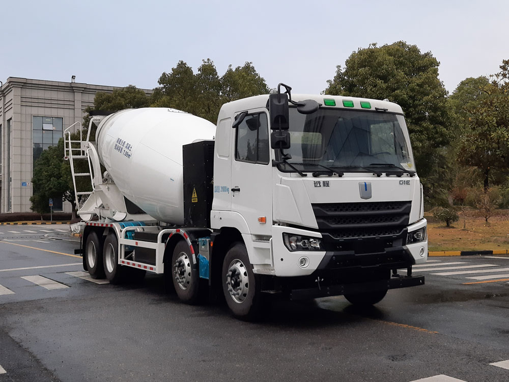 远程牌HN5311GJBN22C5BEVY纯电动混凝土搅拌运输车