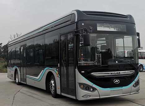海格牌KLQ6126GAEVN2A纯电动低入口城市客车公告图片