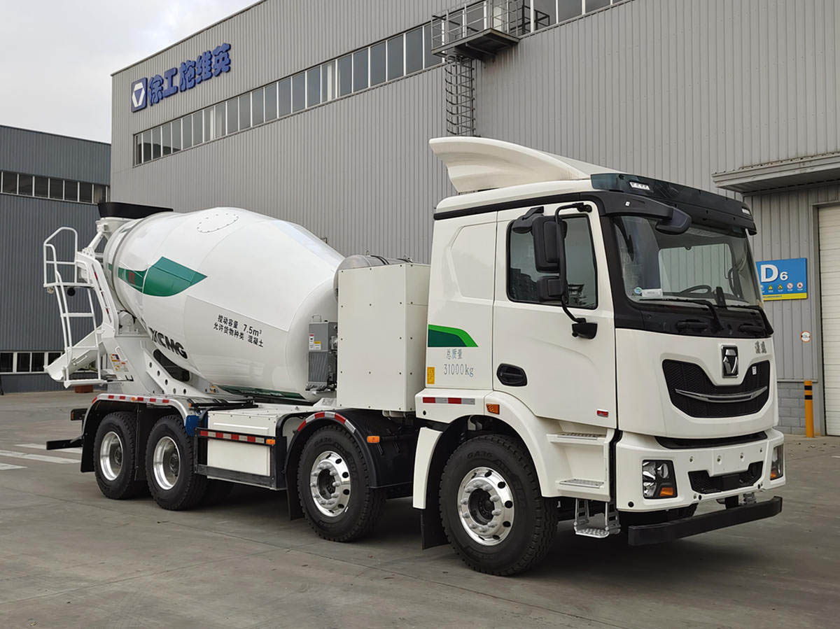 徐工牌XZS5317GJB7DEV純電動混凝土攪拌運輸車公告圖片