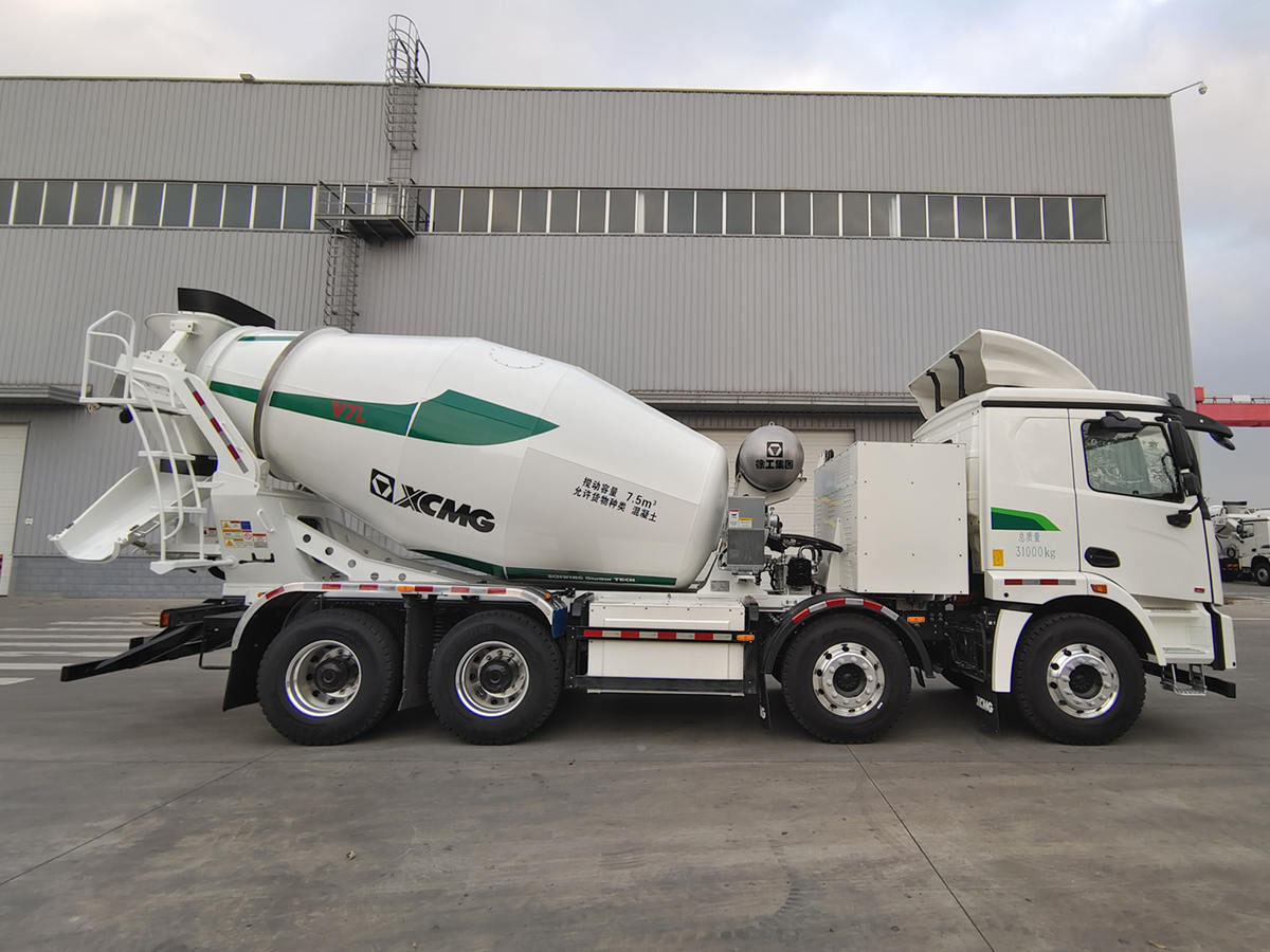徐工牌XZS5317GJB7DEV純電動混凝土攪拌運輸車公告圖片