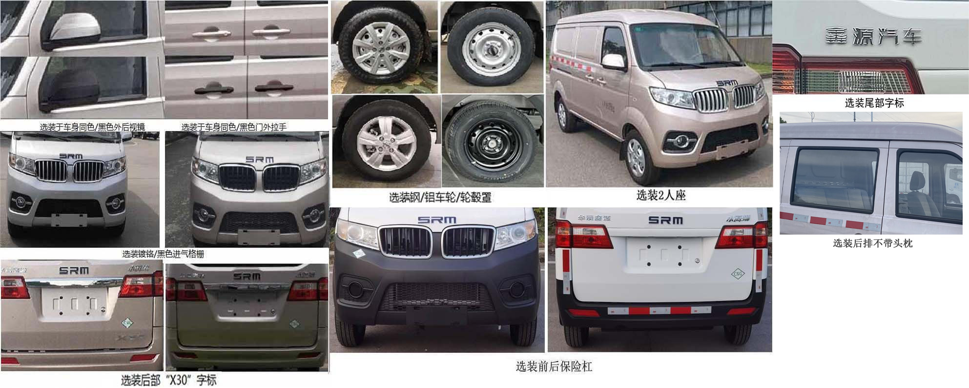 鑫源牌JKC5025XXYA6X1CNG廂式運(yùn)輸車公告圖片