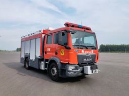 压缩空气泡沫消防车