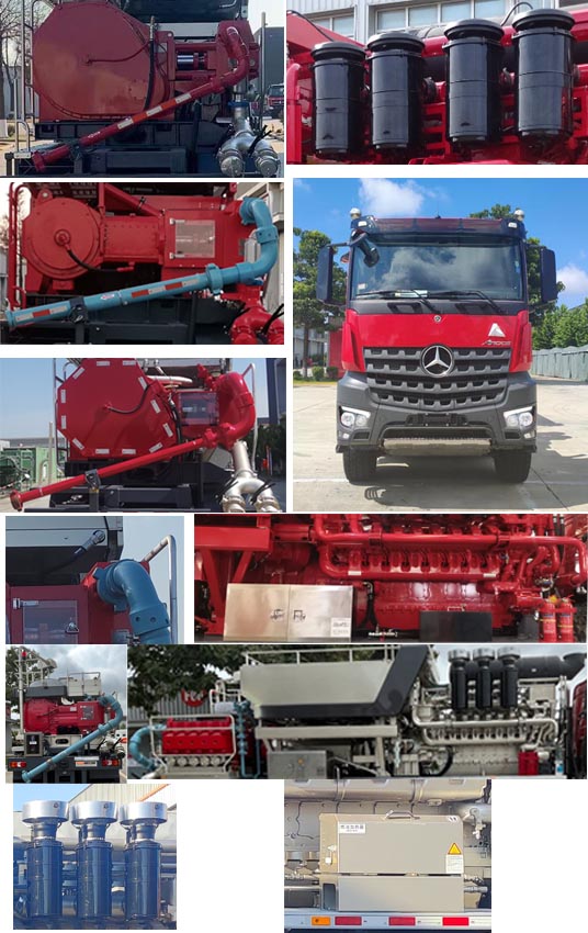 杰瑞牌JR5465TYL壓裂車公告圖片