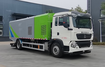 程力威牌CLW5180TWQASL道路污染清除车