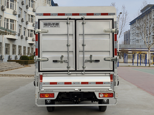 福田牌BJ5020CCY2AV5-14仓栅式运输车公告图片