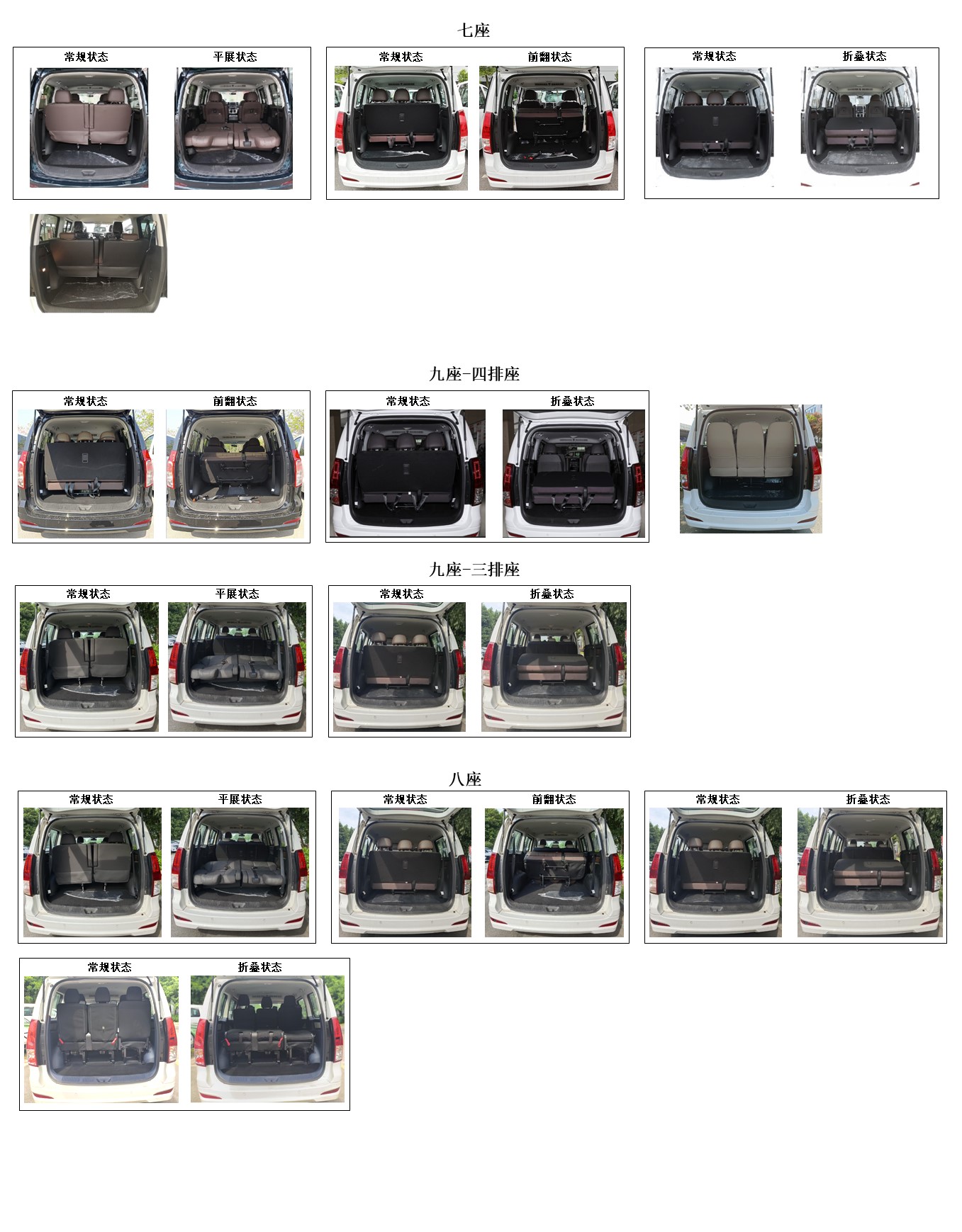 东风牌LZ6520M20A0CNG多用途乘用车公告图片
