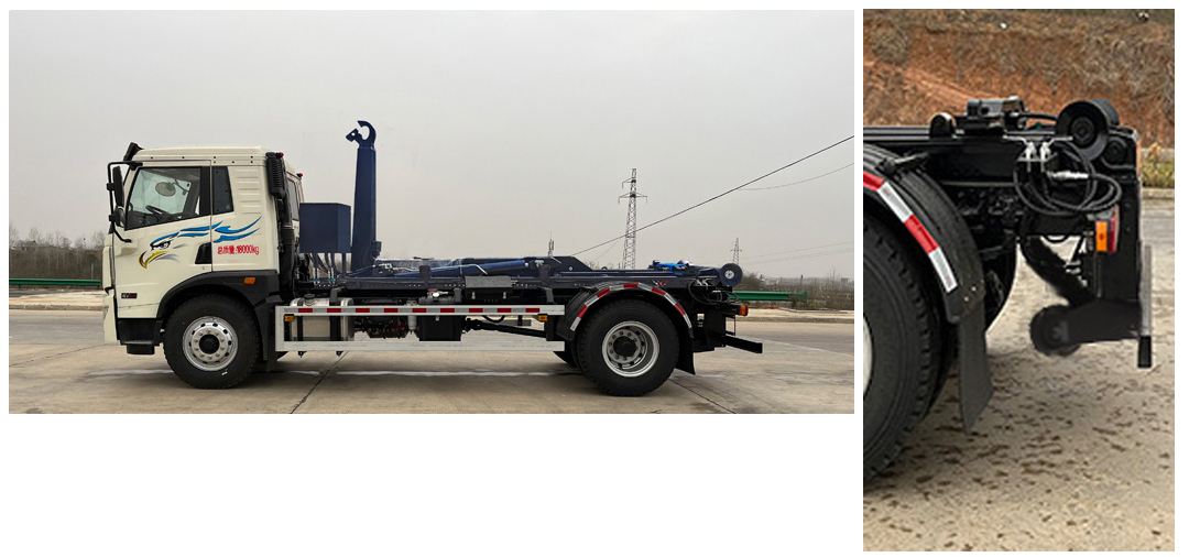 啟敬牌QHV5180ZXXCA6車廂可卸式垃圾車公告圖片