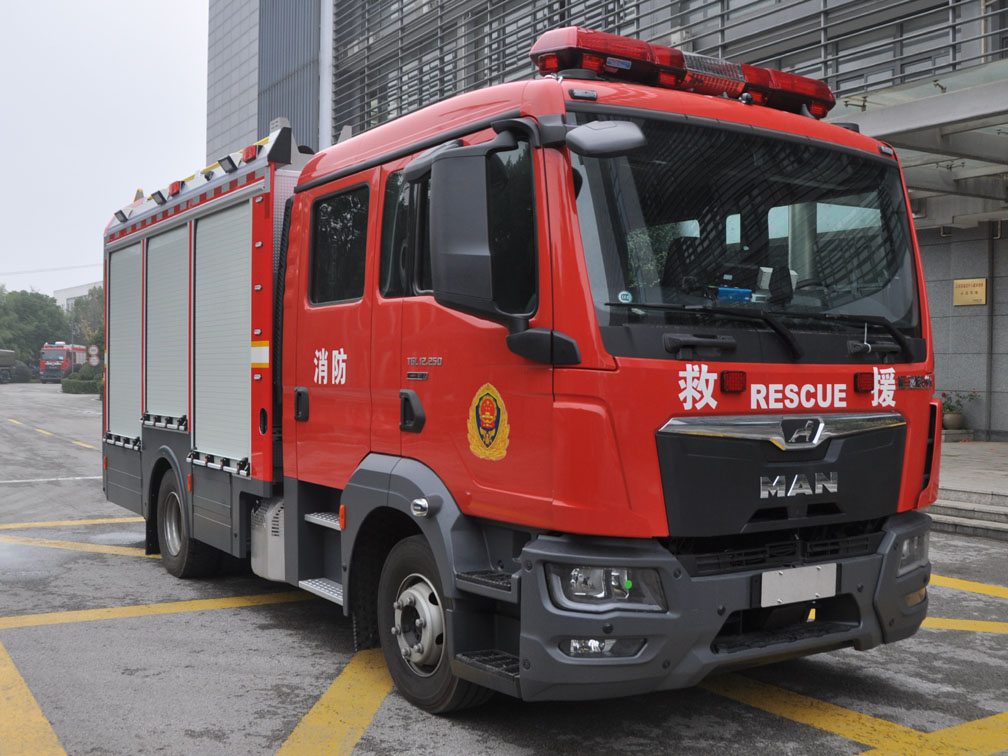 振翔股份牌ZXT5120GXFAP30/B65压缩空气泡沫消防车