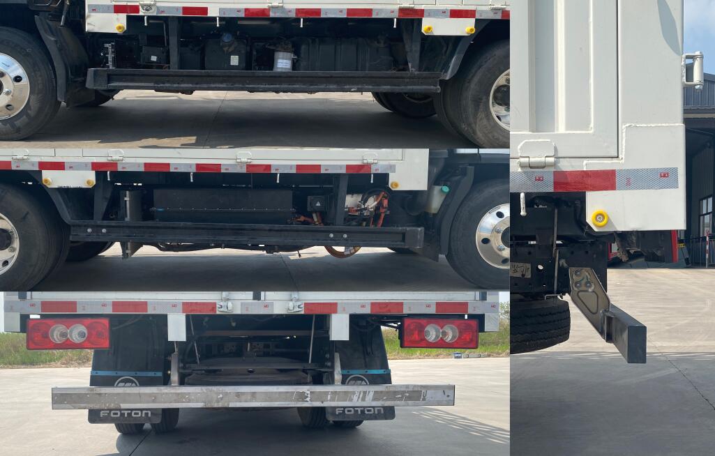 福田牌BJ5045CCYPHEV1插电式混合动力仓栅式运输车公告图片