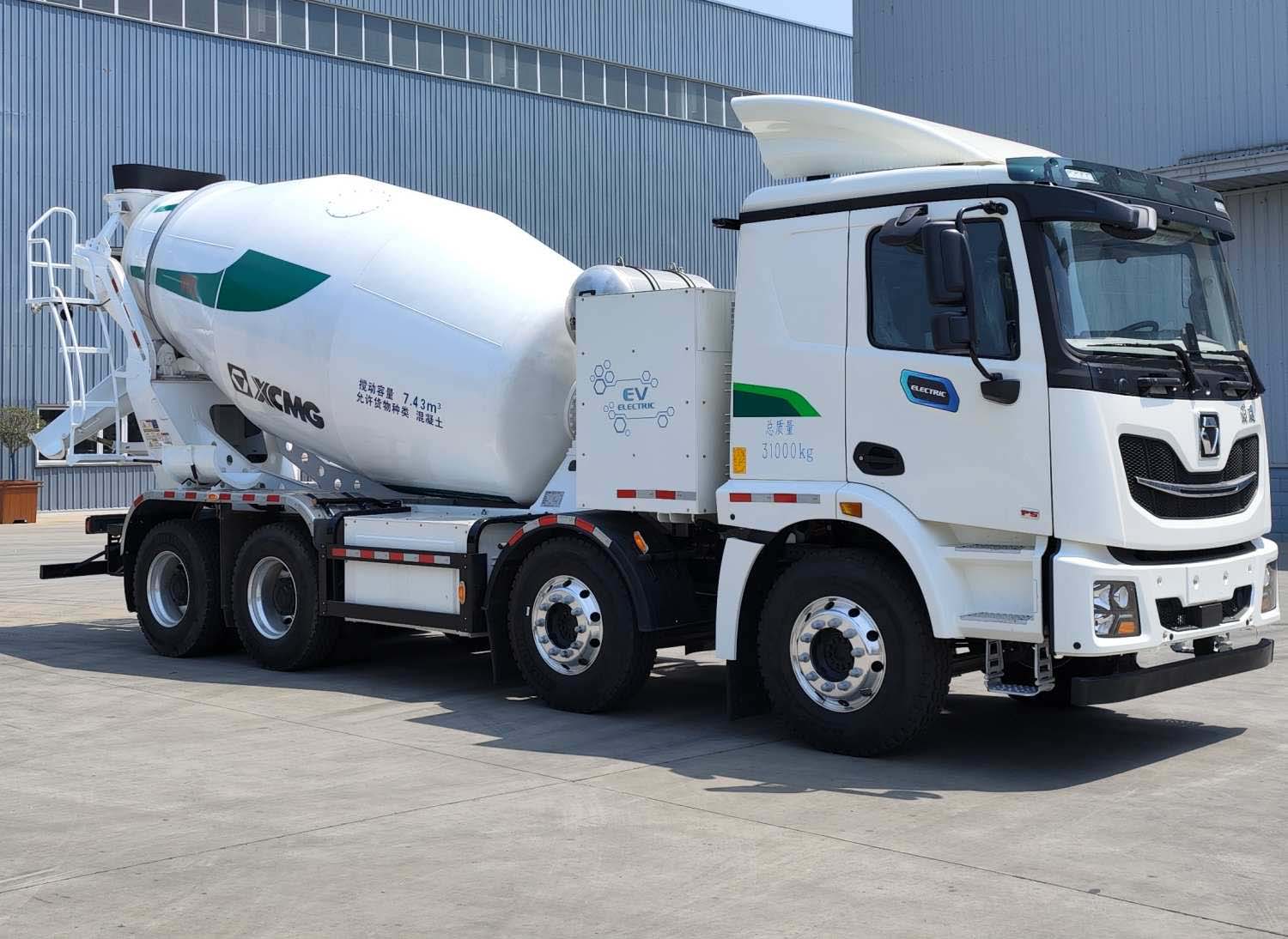 徐工牌XZS5316GJBNDEV2純電動混凝土攪拌運輸車公告圖片