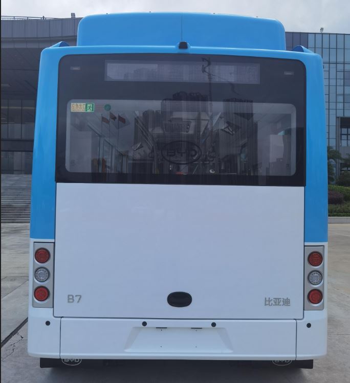 纯电动低入口城市客车图片