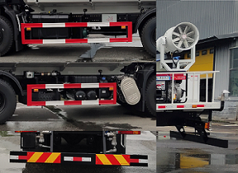 東風(fēng)牌EQ5251GPSSDF6綠化噴灑車公告圖片