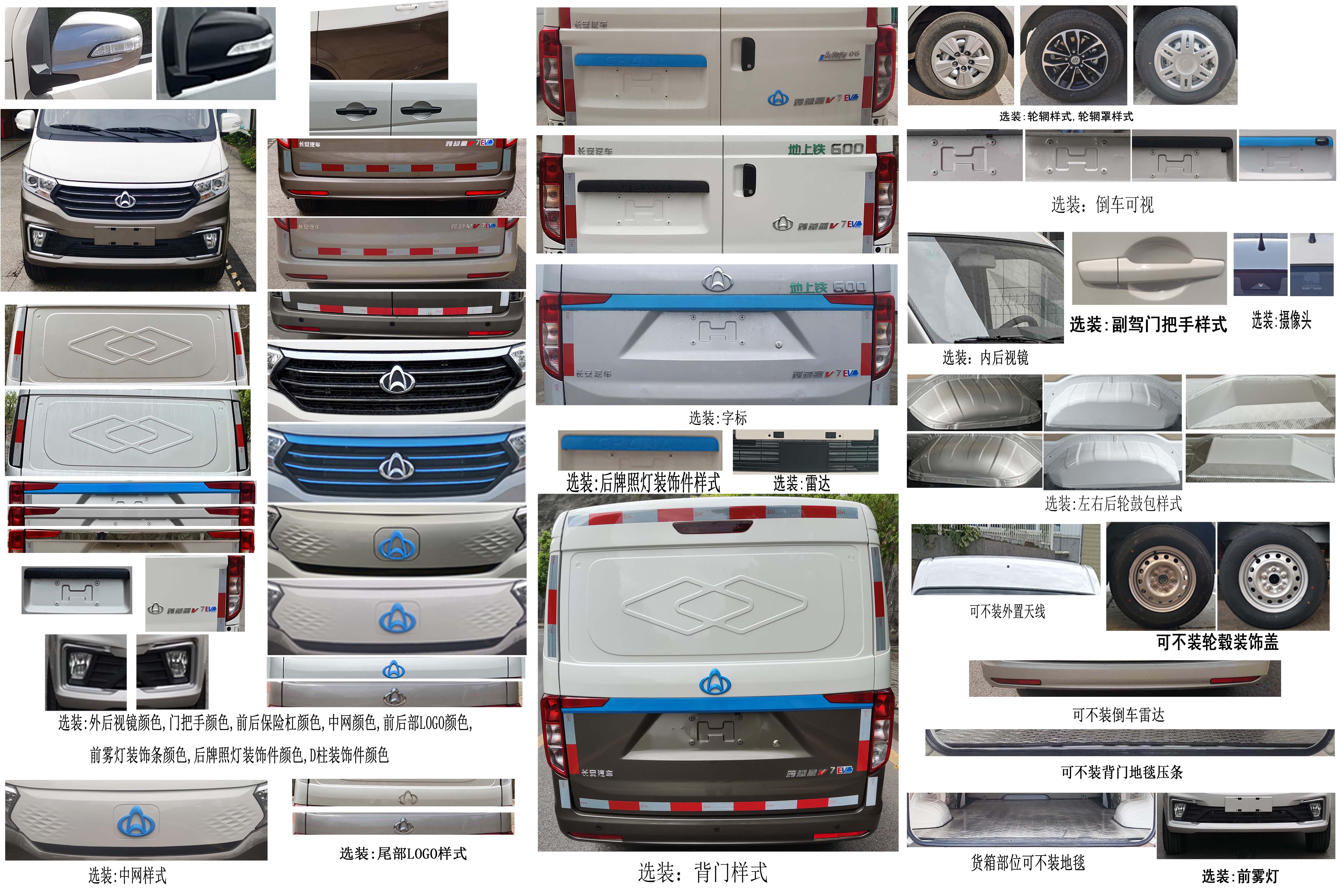 长安牌SC5031XXYPQ6BBBEV纯电动厢式运输车公告图片