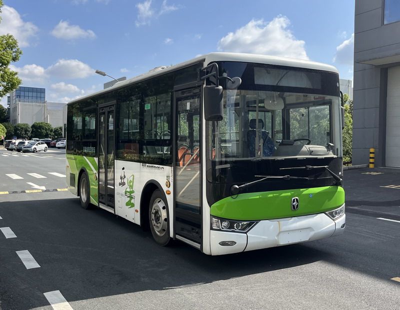 亚星牌8.1米12-27座纯电动低入口城市客车(JS6819GHBEV3)