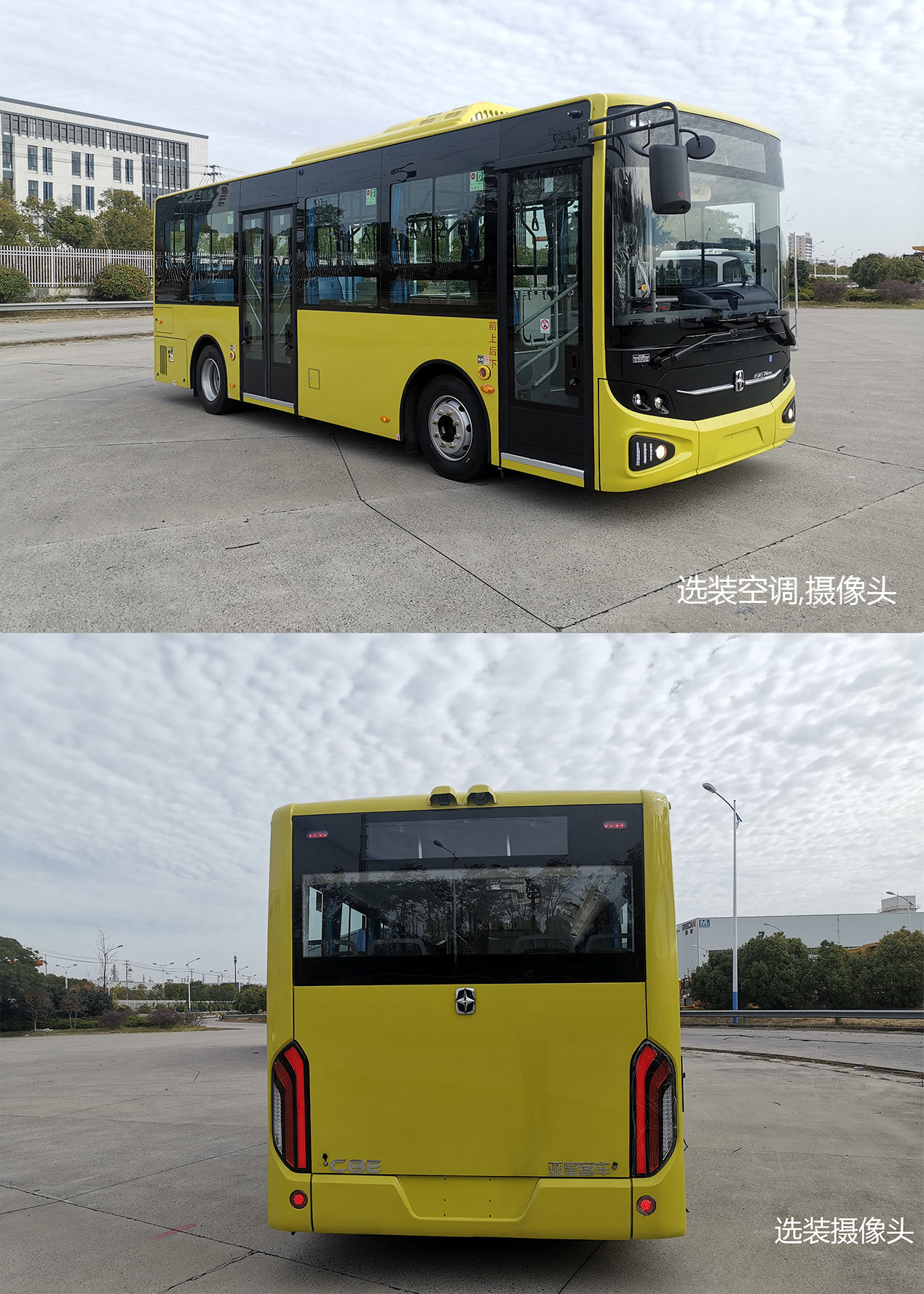 纯电动低入口城市客车图片