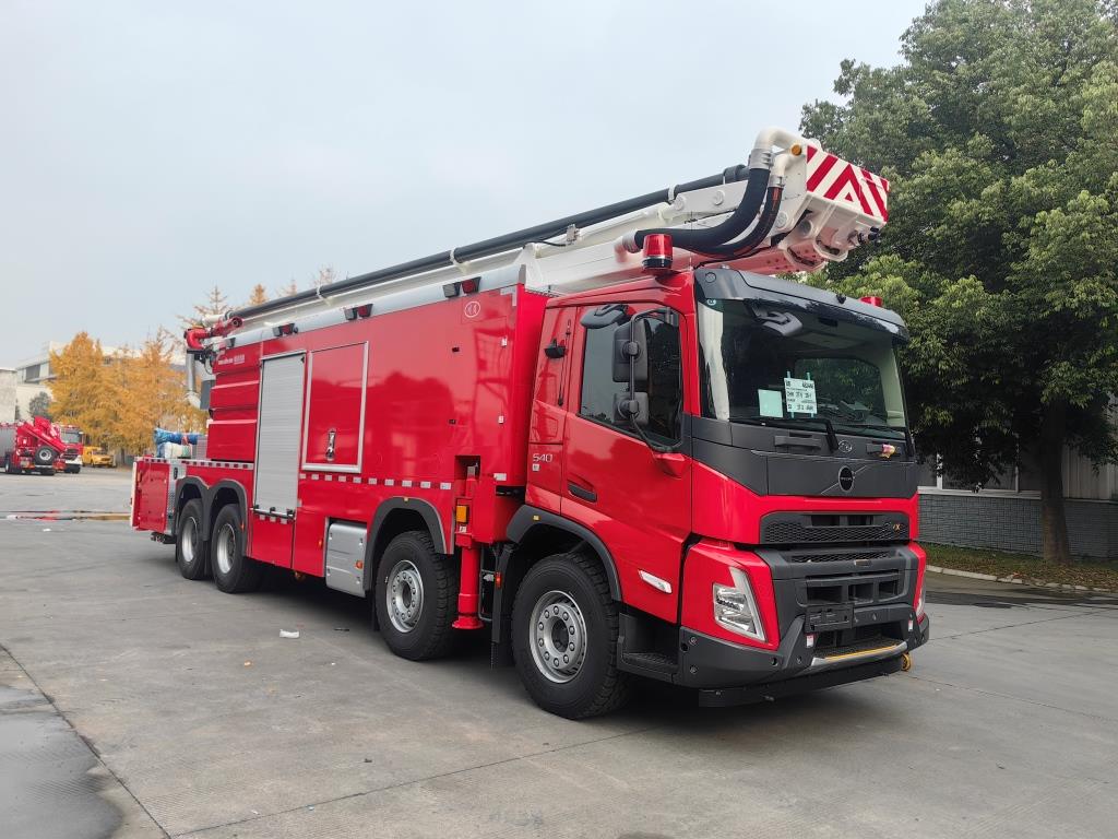 川消牌SXF5372JXFJP42/VS举高喷射消防车公告图片