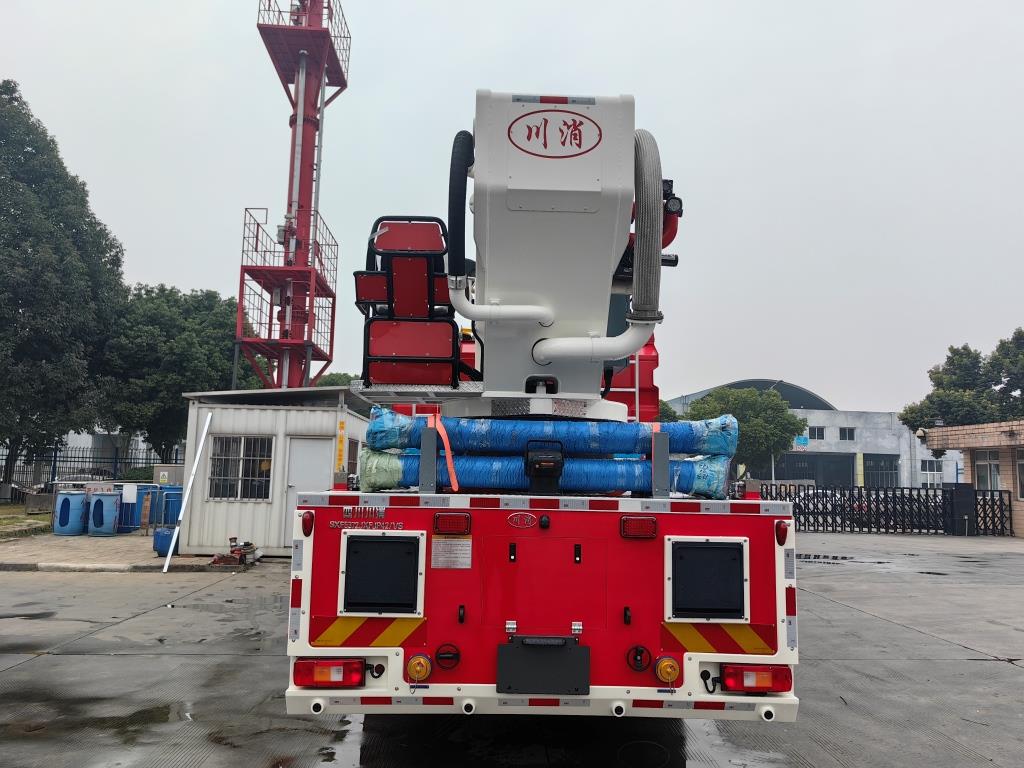 川消牌SXF5372JXFJP42/VS举高喷射消防车公告图片