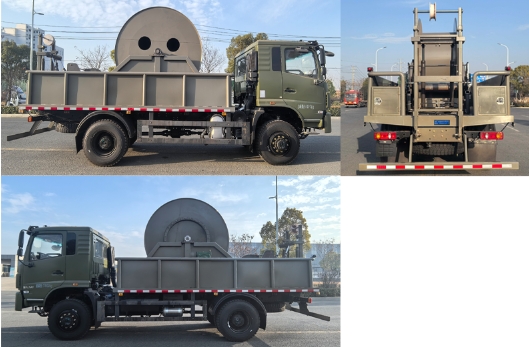 豐霸牌STD5100TLG連續(xù)油管作業(yè)車公告圖片